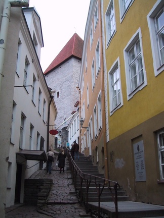 Walkway to Upper Town